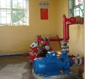 Một số sự cố máy bơm chữa cháy