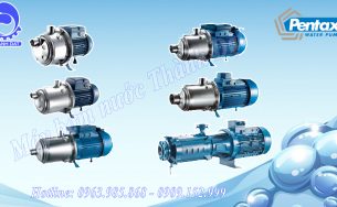 Thông tin về các dòng máy bơm trục ngang đa tầng cánh Pentax
